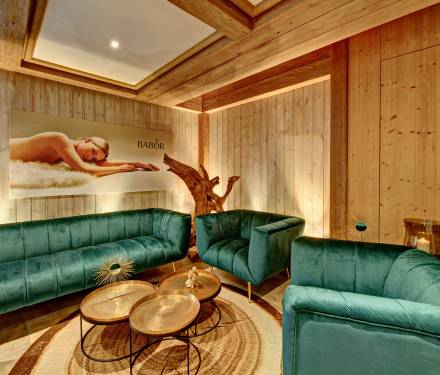 Loungebereich im Wellnesshotel Königshof