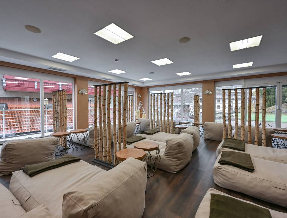 Ihr Rückzugsort für tiefe Entspannung: Der RAUM DER STILLE - Königshof Hotel Resort