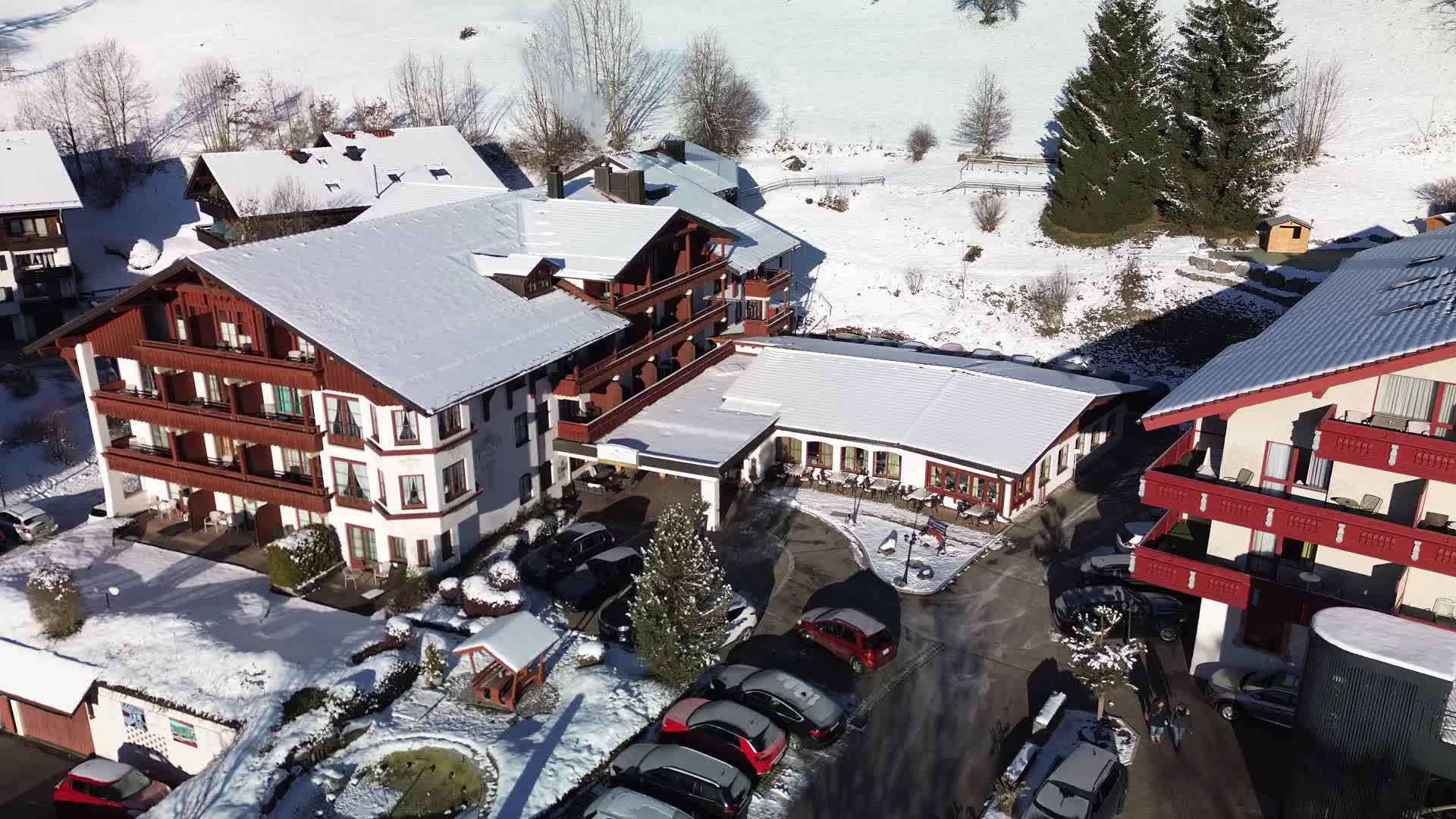 Außenansicht Königshof Detail